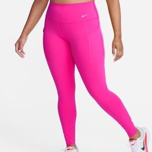 Nike Universa Vibrant Pink Leggings size M